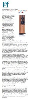 ATC SCM 40A - Positive Feedback review